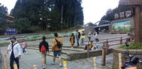 缺國旅人潮  阿里山遊樂區中秋連假遊客不多