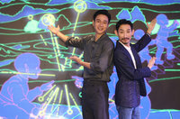 陳竹昇劉冠廷為VR動畫練英文 苦笑想改台語