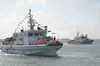 護海新戰力 澎湖首艘100噸級巡防艇加入