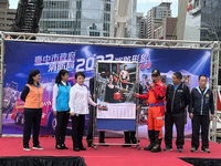 台中發表消防形象月曆 養成防災意識兼公益