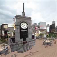 東京銀座地標鐘塔將設空中花園 2022年6月開放