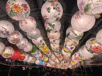 新北燈會阿美族竹鐘祝福情人  巧虎人偶鬧元宵