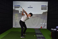 屏東大學啟用智能高爾夫模擬教室 提升運動產值