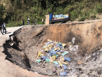 深山挖坑燒埋廢棄物  台南男子遭逮送辦