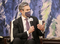 美民主基金會長來訪 將在台舉辦世界民主運動大會