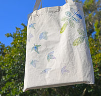 東石自然生態展示館  兒童節拓印繽紛草葉