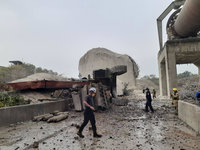 東南水泥施工意外 高市府現場了解