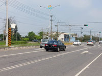 159縣道嘉義月眉段  新設測速闖紅燈照相桿