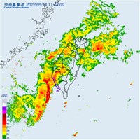 台南高雄屏東大雷雨即時訊息發布 慎防劇烈降雨