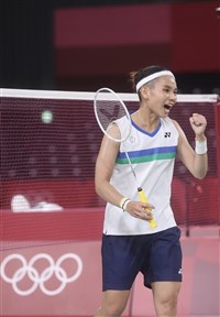 戴資穎直落二淘汰楊佳敏 挺進印尼公開賽次輪