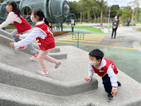 北市大附小設共融遊樂場 學童參與設計