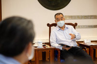 邱國正聽取AT-3失事簡報  指示徹底釐清原因通盤檢討