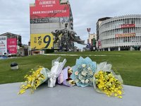 追思黃文擇 雲林虎尾素還真圓環開放悼念