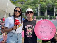 「粉紅大軍」重現新加坡芳林公園 爭LGBT平權