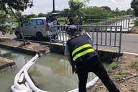 台南灌溉水路遭廢油污染 市府防擴大並追查行為人