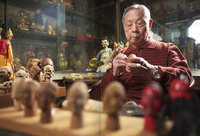 布袋戲偶頭雕刻家徐柄垣88歲辭世 文化部將頒褒揚狀