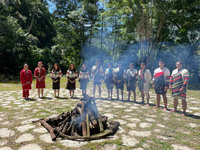 桃山部落成年禮 男打獵女織布傳承泰雅文化