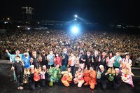 「哪吒鬧龍宮」台中戶外首演 戲偶放大一倍