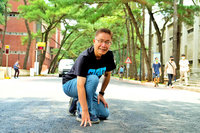 歡慶在台復校60年 中央大學打造國道等級環校道路