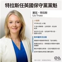 英外交大臣特拉斯將接任首相 國際領袖反應一覽