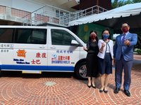 企業捐復康巴士  接送新竹市行動不便者