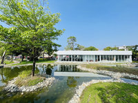 蓮池潭冬季疏枝理花  池畔咖啡廳28日試營運