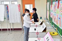 九合一選舉投票日 盧秀燕聲音沙啞籲珍惜民主