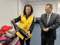 旅美僑胞送22個貨櫃救濟各地 展現台灣暖實力