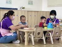麥寮公設民營托嬰中心啟用  AI系統守護幼兒