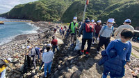 龜山島3/1開放登島 淨灘清出2840公斤垃圾
