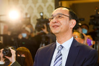 林明溱選前之夜獨缺侯友宜 朱立倫：有預錄影片