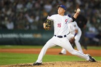 呂彥青27歲生日永生難忘 經典賽初登板好投摘勝[影]