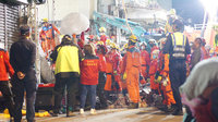 台中房屋倒塌找到2受困工人 目視均無生命跡象