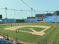 桃園棒球場草皮重植情況好轉  與樂天金鷲合作