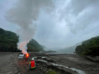 桃竹地區水庫蓄水率低於5成 北水局施放焰劑增雨