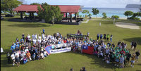 駐關島辦事處籲挺台參與WHA  辦淨灘數百人參與