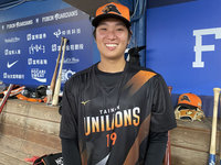 獅隊古林睿煬可望進先發輪值 瘦了10公斤亮相