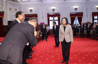 總統接見國際傑出發明得獎人  感謝研究帶動台灣進步