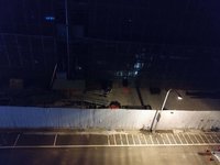 竹北天坑案半夜傳抽水聲  建商：馬達自主運作