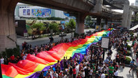 曼谷同志驕傲遊行 盼前進黨上台速落實婚姻平權