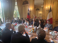 經長訪法國推廣台灣離岸風電發展 強化歐洲投資信心