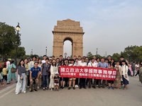 政大見學團訪印度  探索國情及戰略地位