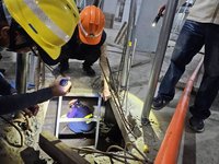 台南防堵登革熱 建築工地查獲孳生源勒令停工