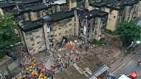 巴西東北部公寓倒塌8死5失蹤  疑似連日豪雨所致