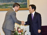 賴副總統接見巴拉圭總統當選人  允諾加強經貿關係