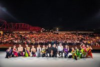 雲門西螺大橋旁草地公演 近萬鄉親看生猛十三聲