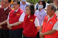 政院：中央地方合力防救災 未因政黨有差別待遇