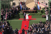 潘尼亞就職談巴台兄弟情  賴清德觀禮互動多國政要