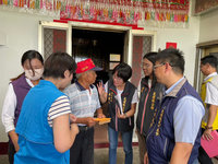 苑裡大雨釀36戶淹水  苗縣府、鎮公所發慰問金