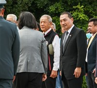 823追思同場  府：總統向侯友宜說辛苦了